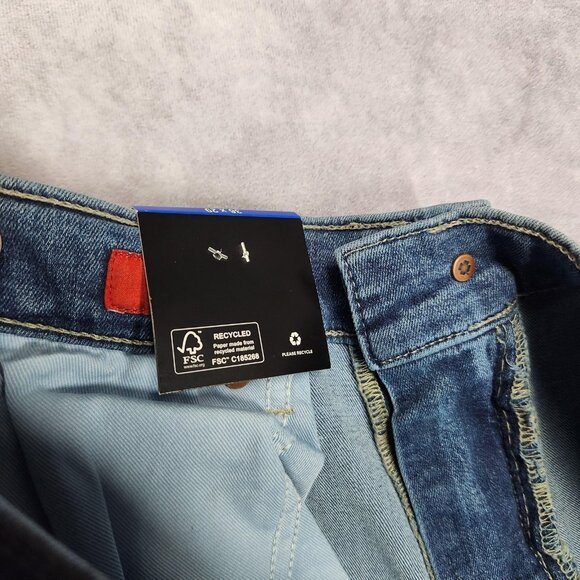 Lucky Brand 223 Straight Jeans Mens 36x29‎ Light Blue Stretch Denim Classic Fit - Picture 11 of 16